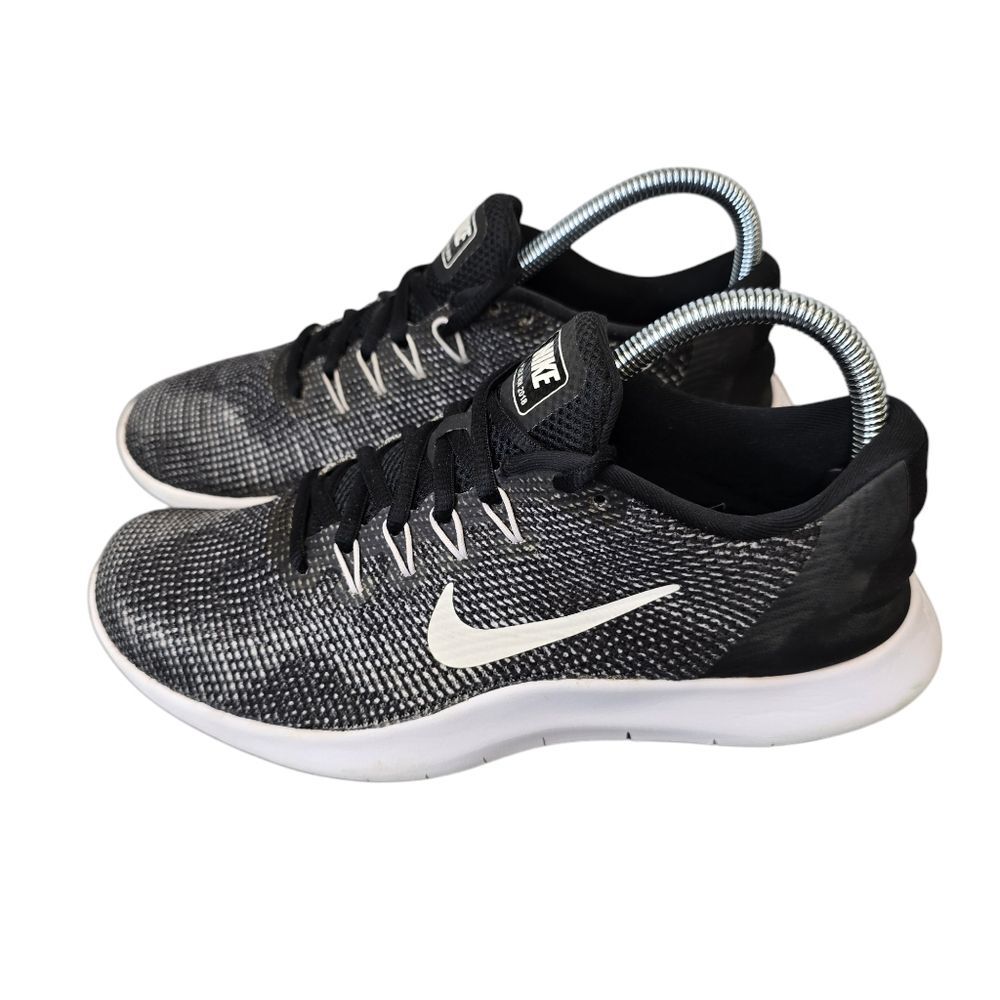 Nike Flex RN 2018 Women's 8 Black Running Sneakers AA7408-001